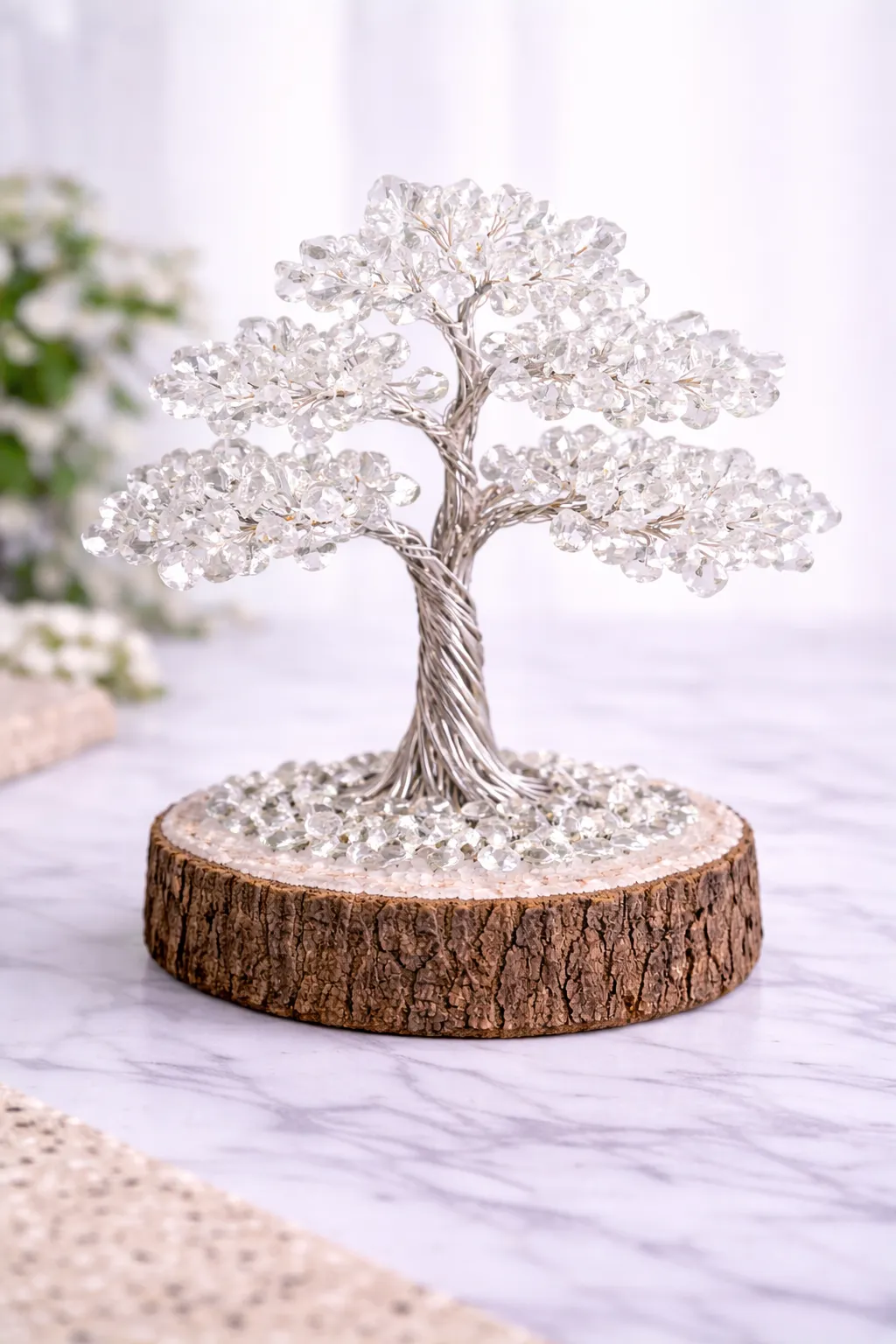 CLEAR QUARTZ TREE (POSITIVE VIBES)
