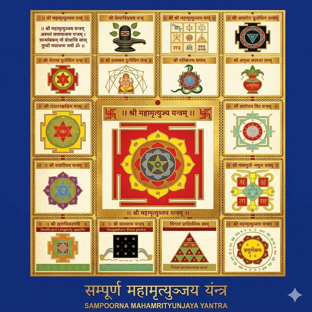 Sampoorna Mahamrityunjaya Yantra